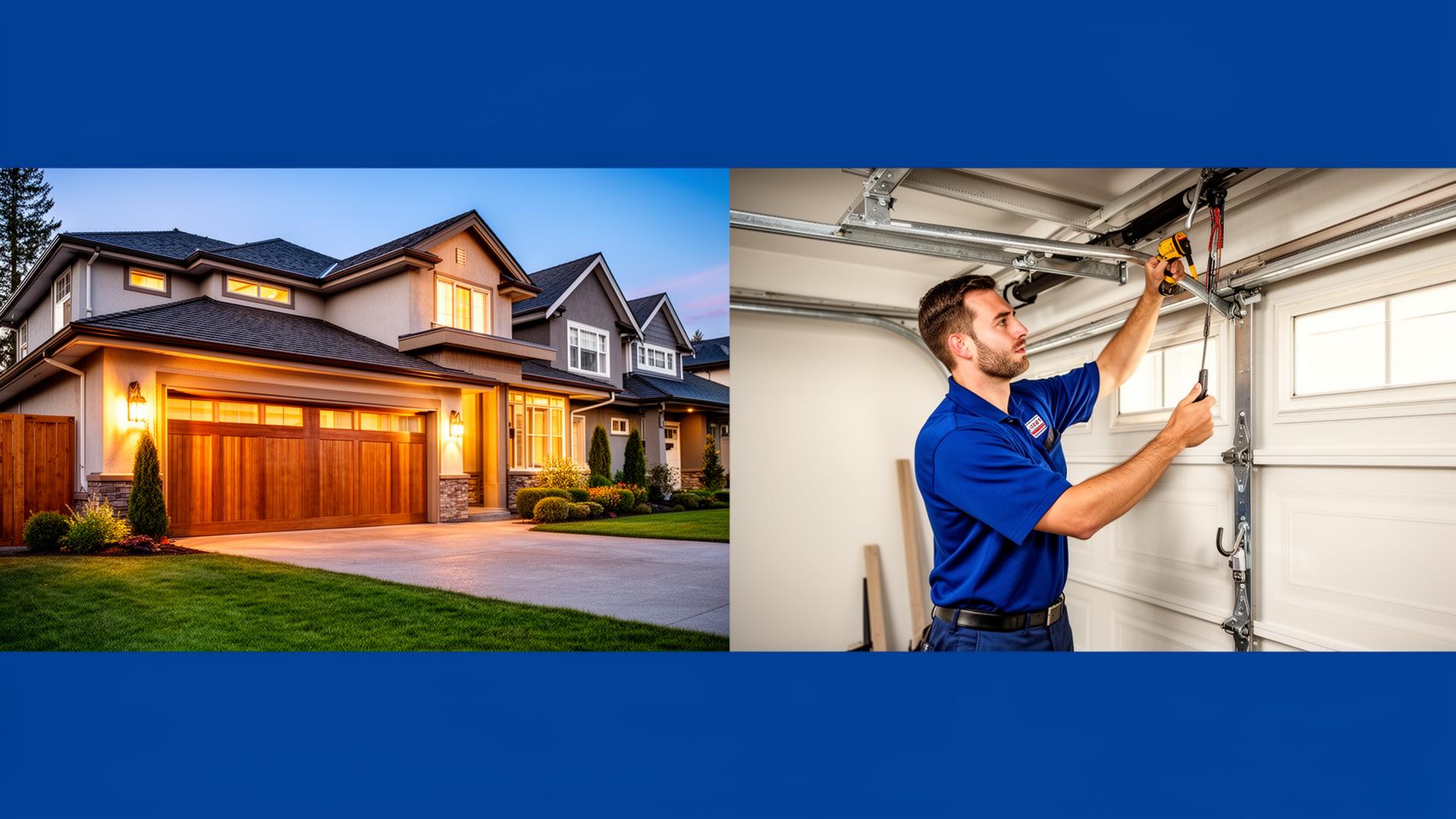 Professional wood garage door installation in Temple City