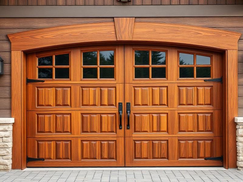 High-quality wood garage door installation in Temple City